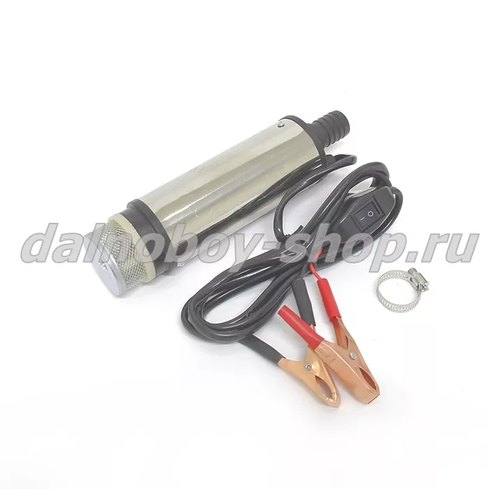 Насос для перекачки дизтоплива/ погружной/ d=50mm/ LongWay/ с съемным фильтром и выключателем/ 12 v
