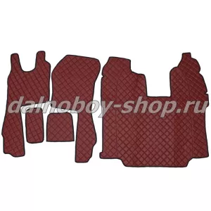 Коврик кож.зам. под ноги Польша SCANIA 2013г. (автомат) бордо