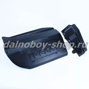 Накладка-удлинитель двери пластик IVECO низкая кабина черный правый 