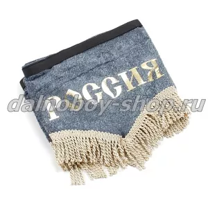 Ламбрекен лоб.+ шторка боковая 2.2м РОССИЯ серый