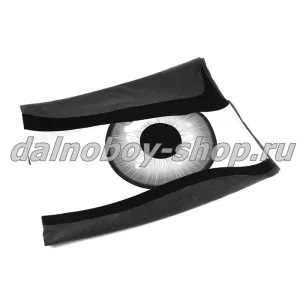 Шторы лобовые "ГЛАЗА" 2.2*0.85 черные