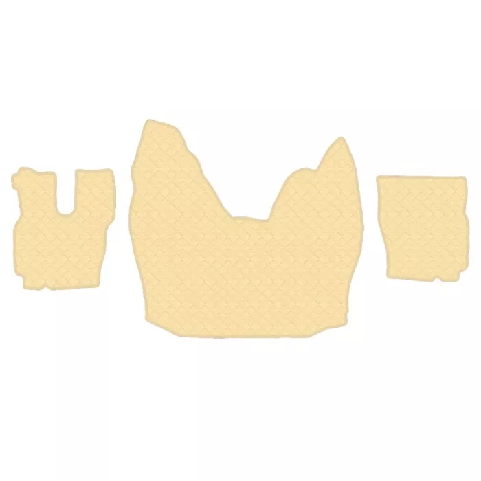 Коврик кож.зам. под ноги VOLVO FMX 410 (автомат) /бежевый