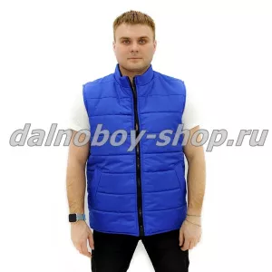 Жилет БЕЗ НАДПИСИ 48-50 синий