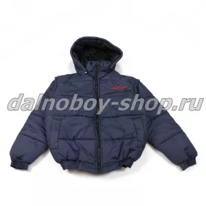 Куртка мужская утепленная с капюшон. FREIGTLINER 46 синяя.