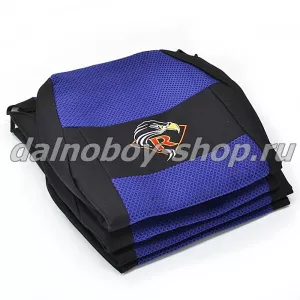 Чехол - сиденье RENAULT MAGNUM с 2002 (2 ремня)(2 выс.сид.) синий