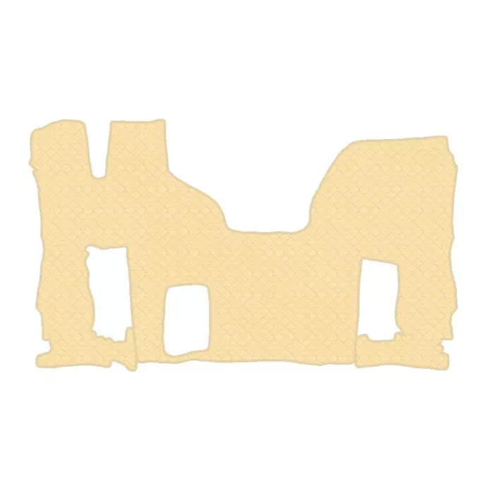 Коврик кож.зам. под ноги DONGFENG GX 520 от 2022г. (автомат) /бежевый