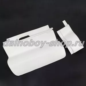 Накладка-удлинитель двери пластик KMZ NEO / NEO2 две части белый правый 