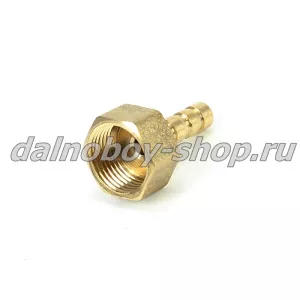 Соединитель прямой с внутр. резьбой 16мм (ерш- 6) "3/8" /50