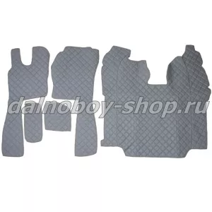 Коврик кож.зам. под ноги Польша SCANIA (2005-2008г.) (автомат) серый