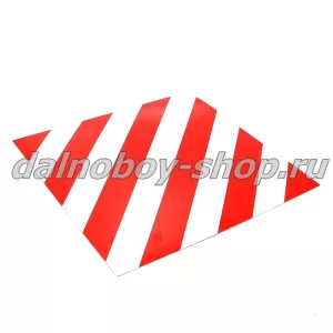 Табличка НЕГАБАРИТНЫЙ ГРУЗ ( 400*400 мм.) СВЕТООТРАЖАЮЩАЯ