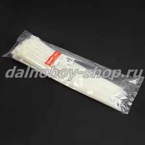 Хомут пластиковый 8/400 БЕЛЫЙ