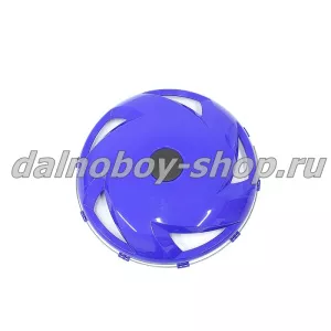 Колпак колеса 22.5 передний ПЛАСТИК NEW ВЕНТИЛЯТОР РОССИЯ синий