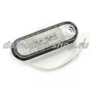 Указатель габ. KRONE / SCHMITZ LED белый без кронштейна / НИЗКИЙ /аналог FT-015 /80