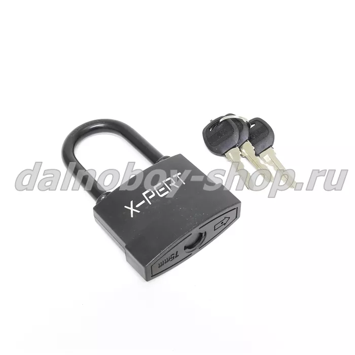 Замок навесной X-PERT 75мм черный