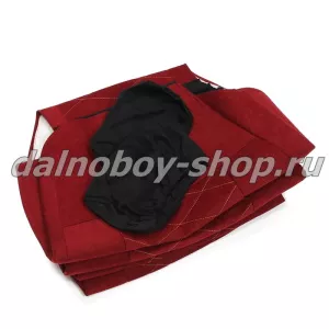 Чехол - сиденье велюр MB.ACTROS AXOR, ATEGO (1ремень)(2 низ.сид.) красный