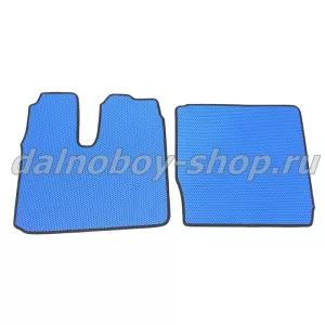 Коврик EVA ( экологич.полимер ) под ноги SITRAK C7H MAX / тягач / синий