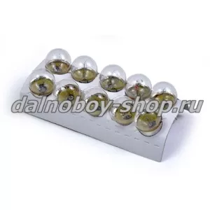 Лампочка "BLUE LIGHT" / FYL/  CLEAR большой цоколь простая 5W  24v (уп.10шт) БЕЛАЯ