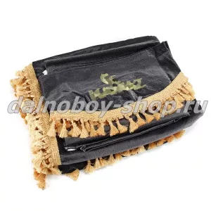 Шторы (ФЛОК) ЕВРО КМZ серые / (Спальник1,5м)