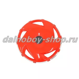 Колпак колеса 22.5 задний ПЛАСТИК NEW ВЕНТИЛЯТОР РОССИЯ красный 