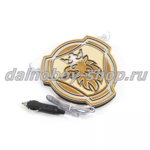 Табличка светящаяся  SCANIA ЛОГОТИП деревянный  диодный  24v