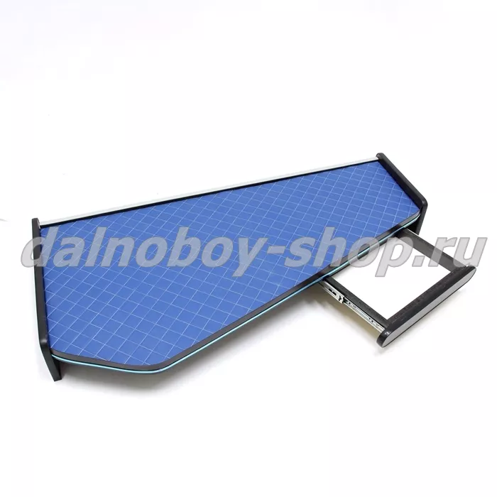 Стол - парта  VOLVO FH-4 (2015г. косая) / FH-16 (2013->) / с ящиком / кожзам / синий /