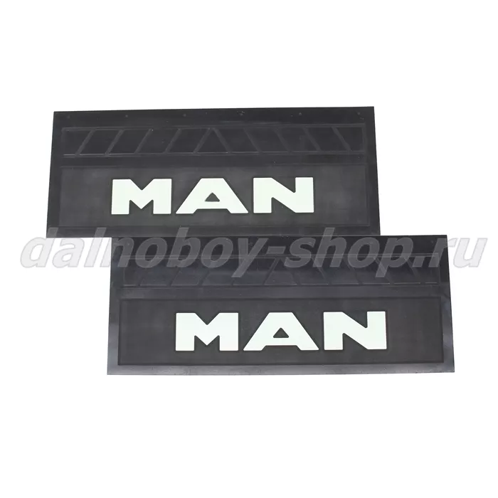 Брызговики задние резина (тисненные) 660*270 MAN ( МОРОЗОСТОЙКИЕ ) 
