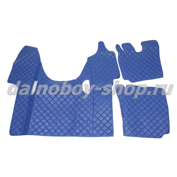 Коврик кож.зам. под ноги Польша SCANIA G 2016 синий