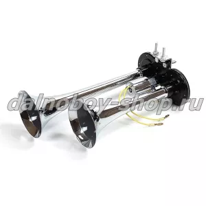 Сигнал 2-х рожк. 24v ХРОМ 300 мм /20