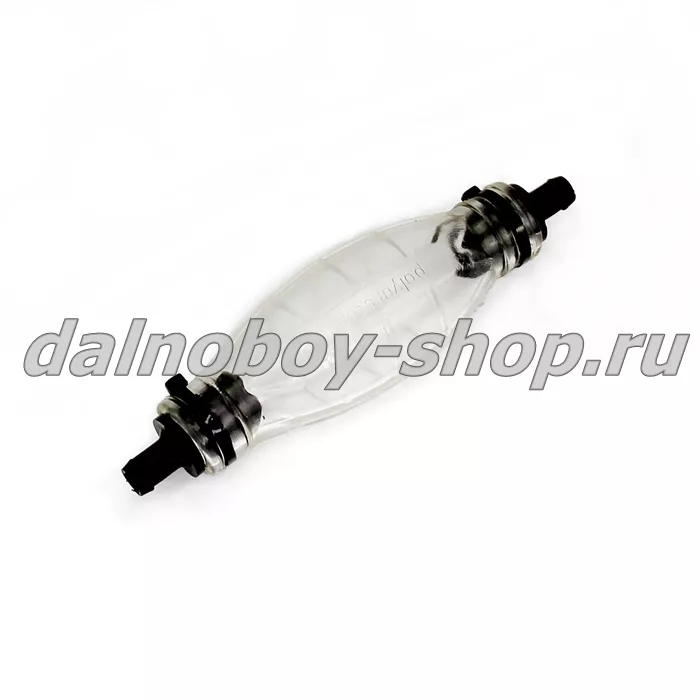 Груша универсальная перекачки топлива и жидкостей БЕЗ ШЛАНГА / силикон / прозрачная /