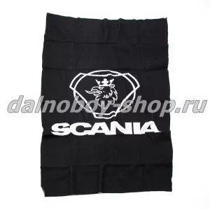 Плед с логотипом SCANIA 206*120 (100% шерсть)