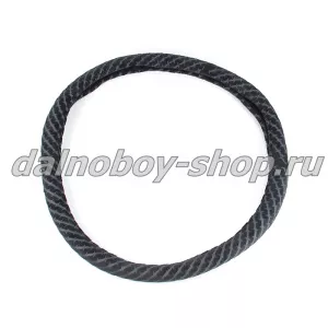 Оплетка на  руль универсальная  XXXXL 49-51 см. ТКАНЬ 