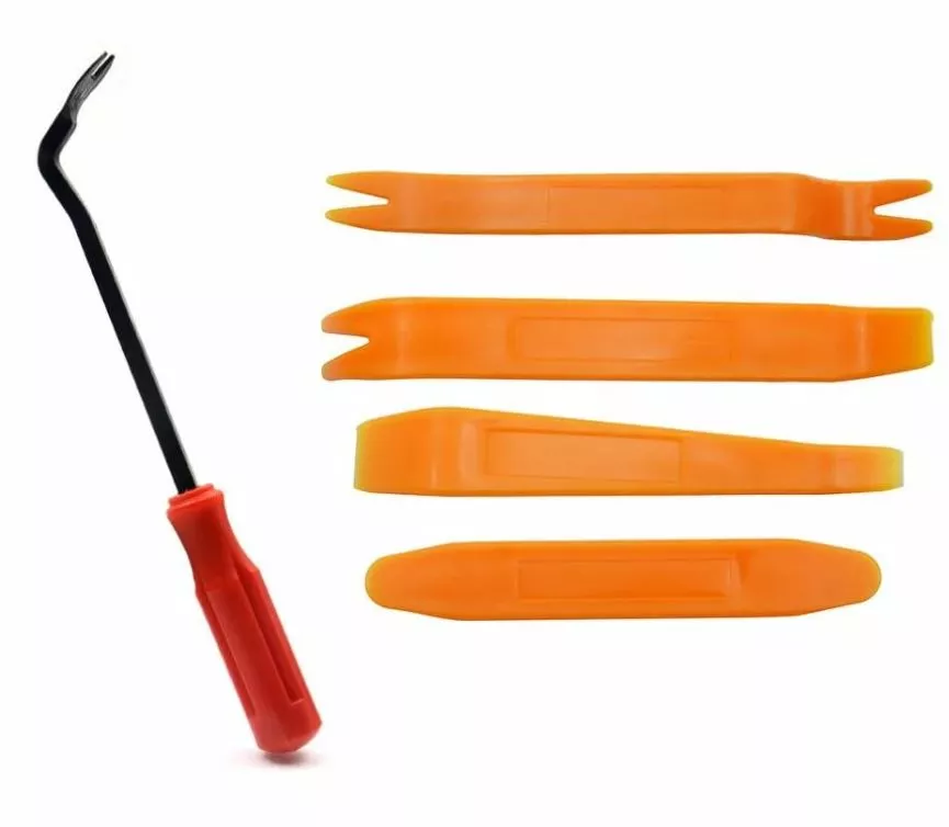 Набор съемников для снятия клипс / обшивки салона автомобиля (5 шт.)