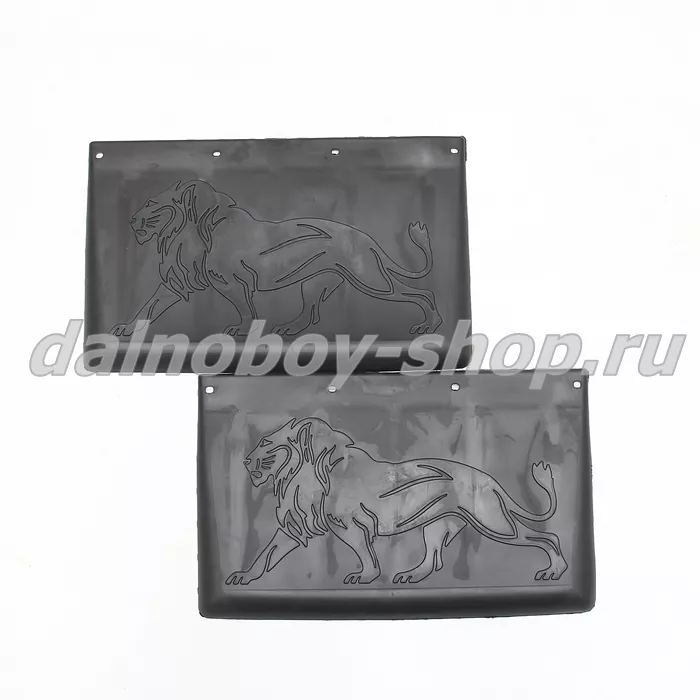 Брызговики передние резина (тиснение) 400*300 GAZON