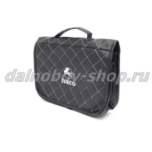 Косметичка для водителя / Стеганая /  IVECO / 30*20*9 см