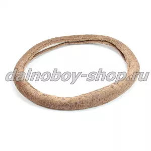 Оплетка на  руль универсальная  XXL 44-46 см. ТКАНЬ 