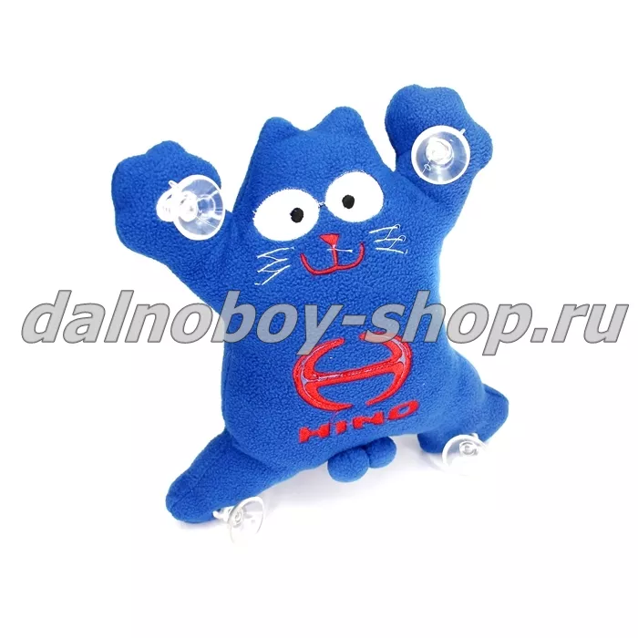 Кот - Саймон с логотипом HINO синий