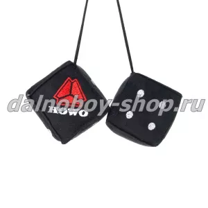 Вымпел "КУБИК" "HOWO" черный