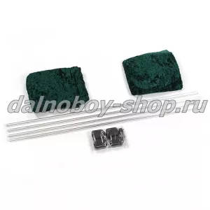 Шторы с направ.( на окна ) GZLL - ФЕРМЕР зеленые