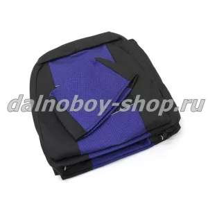 Чехол - сиденье SCANIA 6 серия G, R от 2014г (1выс.1низ)(1ремень) синий