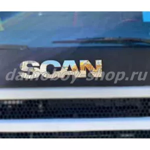 Накладка INOX SCANIA  ( БУКВЫ - SCANIA M1) / 1994 - 2004