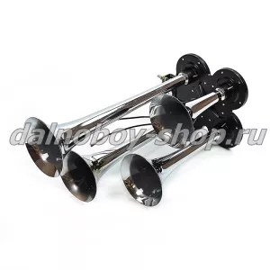 Сигнал 4-х рожк. 24v ХРОМ 360 мм 