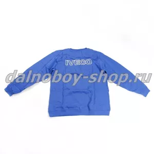 Толстовка IVECO  XL  без капюшона синяя