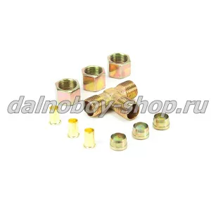 Фитинг ПВХ Т-образный d=12 метал.разборный/5