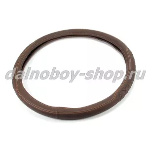 Оплетка на  руль универсальная Y-412 49-51cm XXXXL темно-коричневая