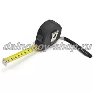Рулетка с покрытием и двойным зацепом 7,5м*25мм