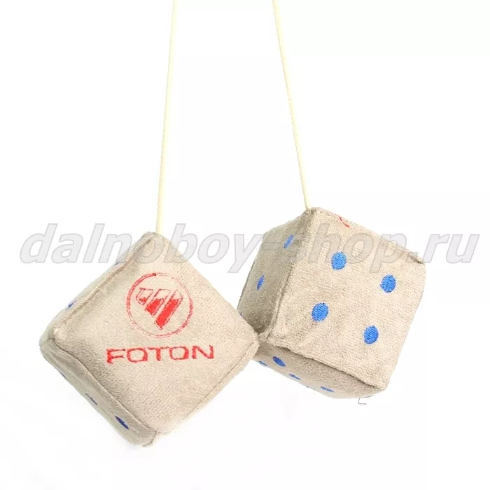 Вымпел "КУБИК" "FOTON" бежевый