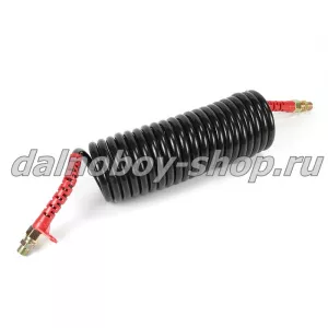 Еврошланг пневматический М16 (JC-009) 7,5м черный/красн