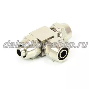 Фитинг ПВХ ан.Италия T-образный  8 метал.разборный/5