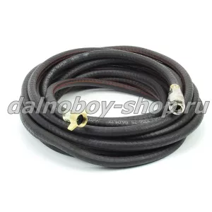 Шланг подкачки  9 м. черный (РТИ Россия) с быстросъемом 
