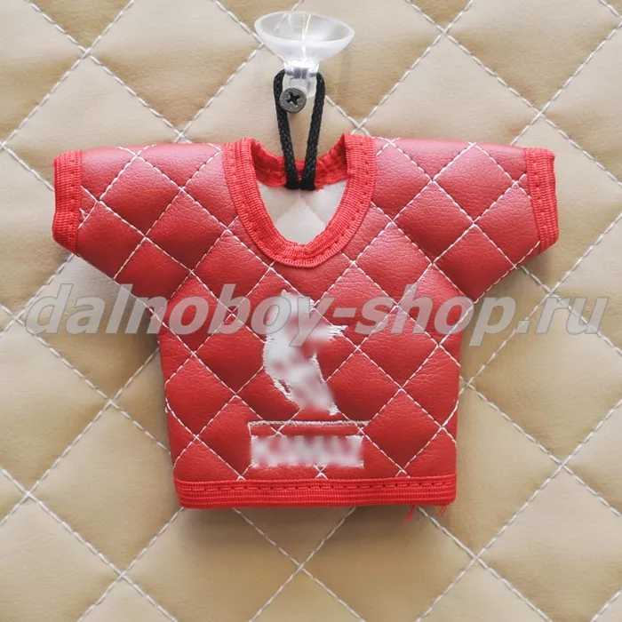 Вымпел "майка" "KMZ" красный